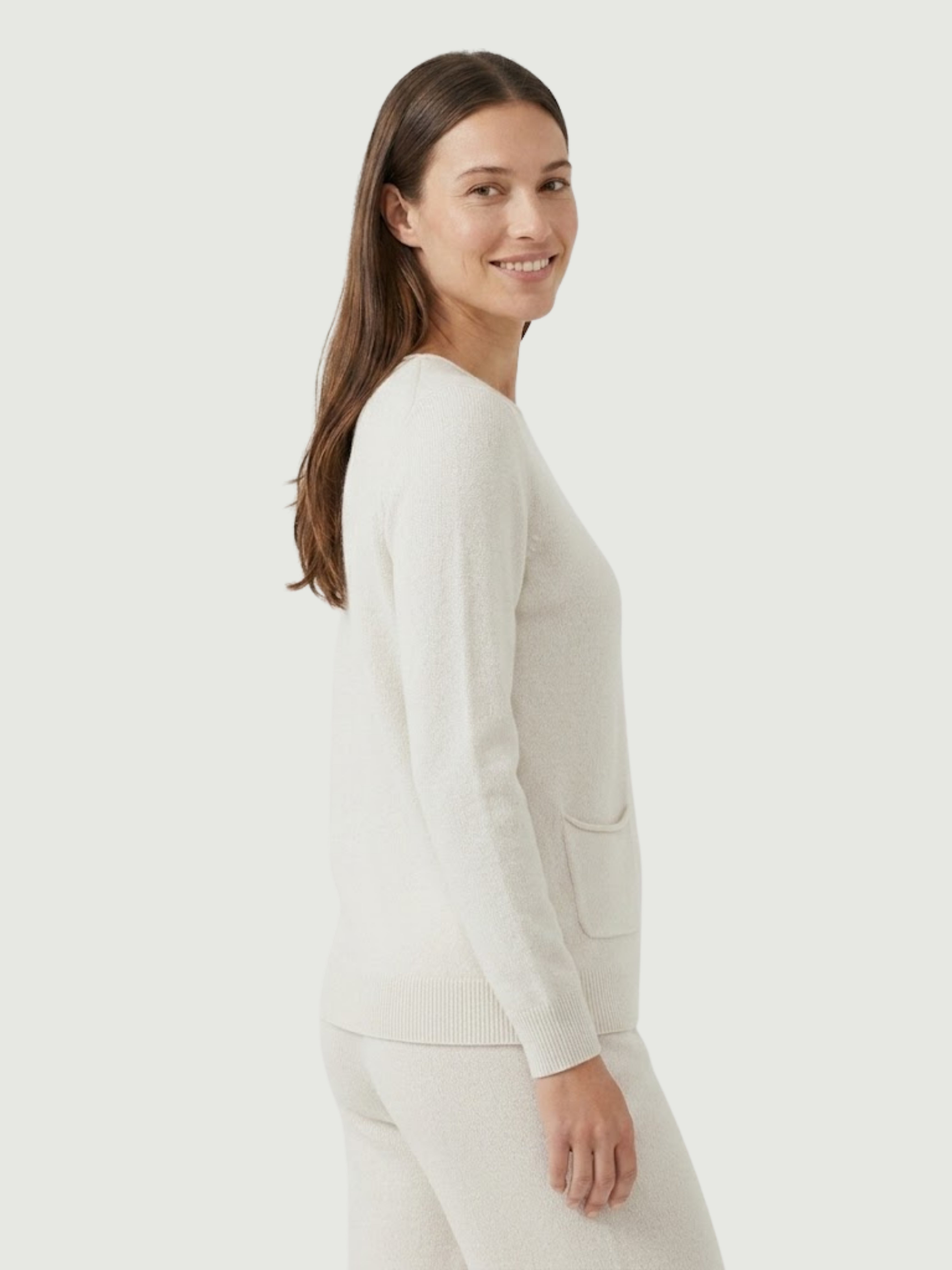 KNIT TOP ISA | CREAM