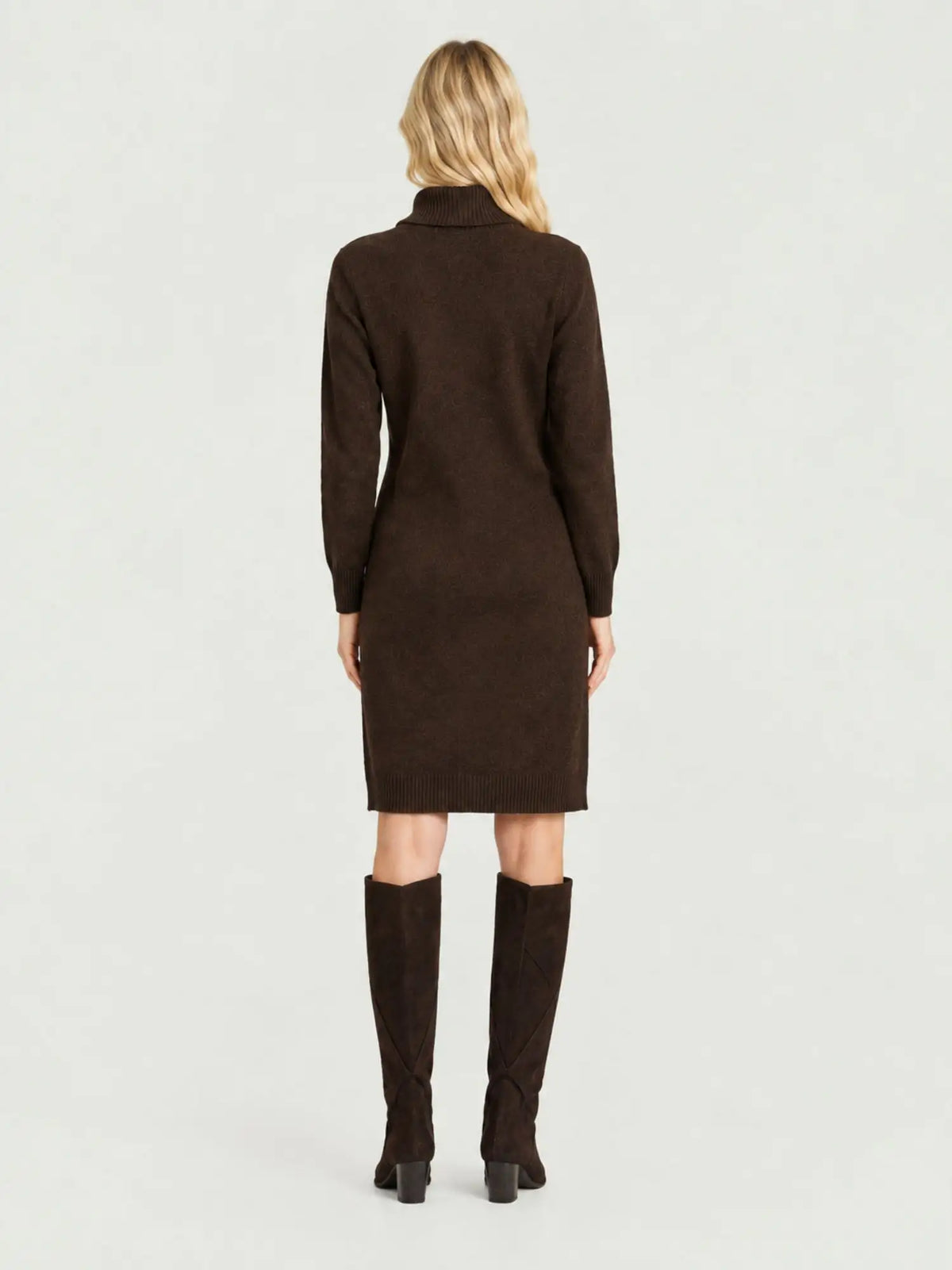 MARILU DRESS | CHOCOLATE