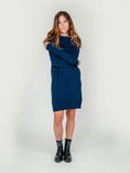 Load image into Gallery viewer, OLIVIA MINI DRESS | BLUEBERRY