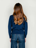 Load image into Gallery viewer, IWO TURTLENECK SWEATER | BLUEBERRY
