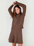 Load image into Gallery viewer, IWO TURTLENECK SWEATER | MOCHA