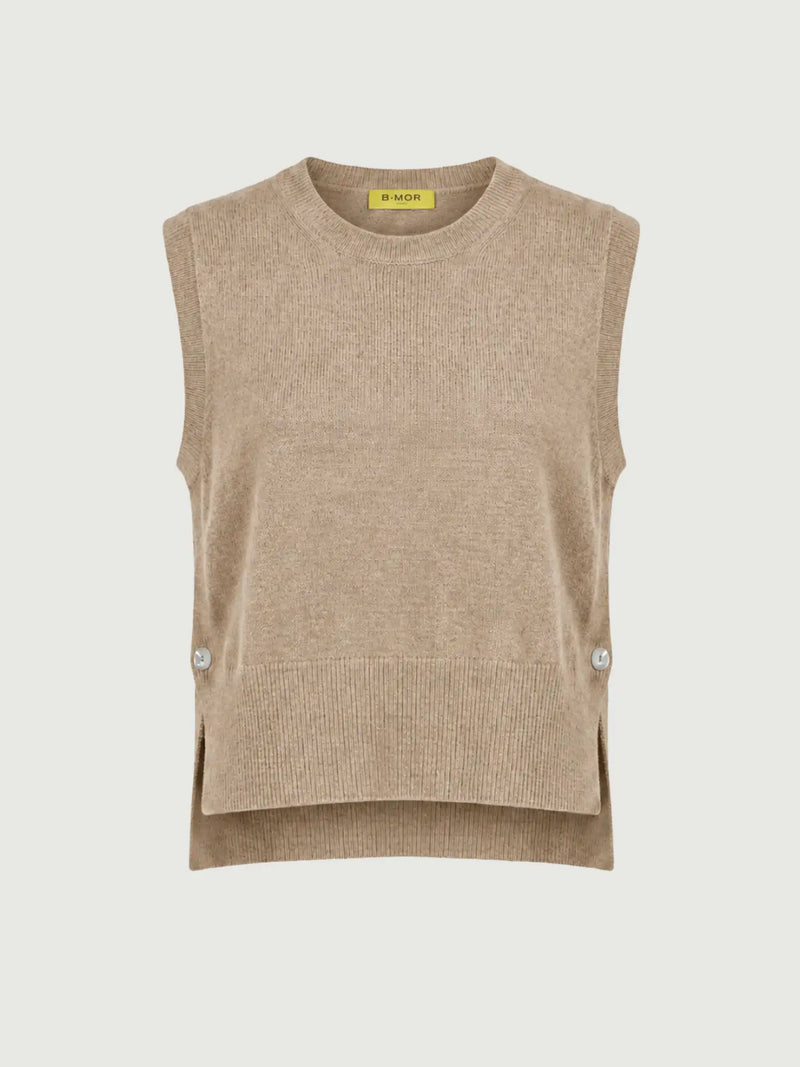 BEA VEST | HAZELNUT