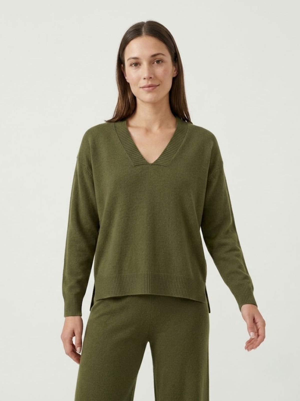 LIGHT SWEATER BETTI | MATCHA
