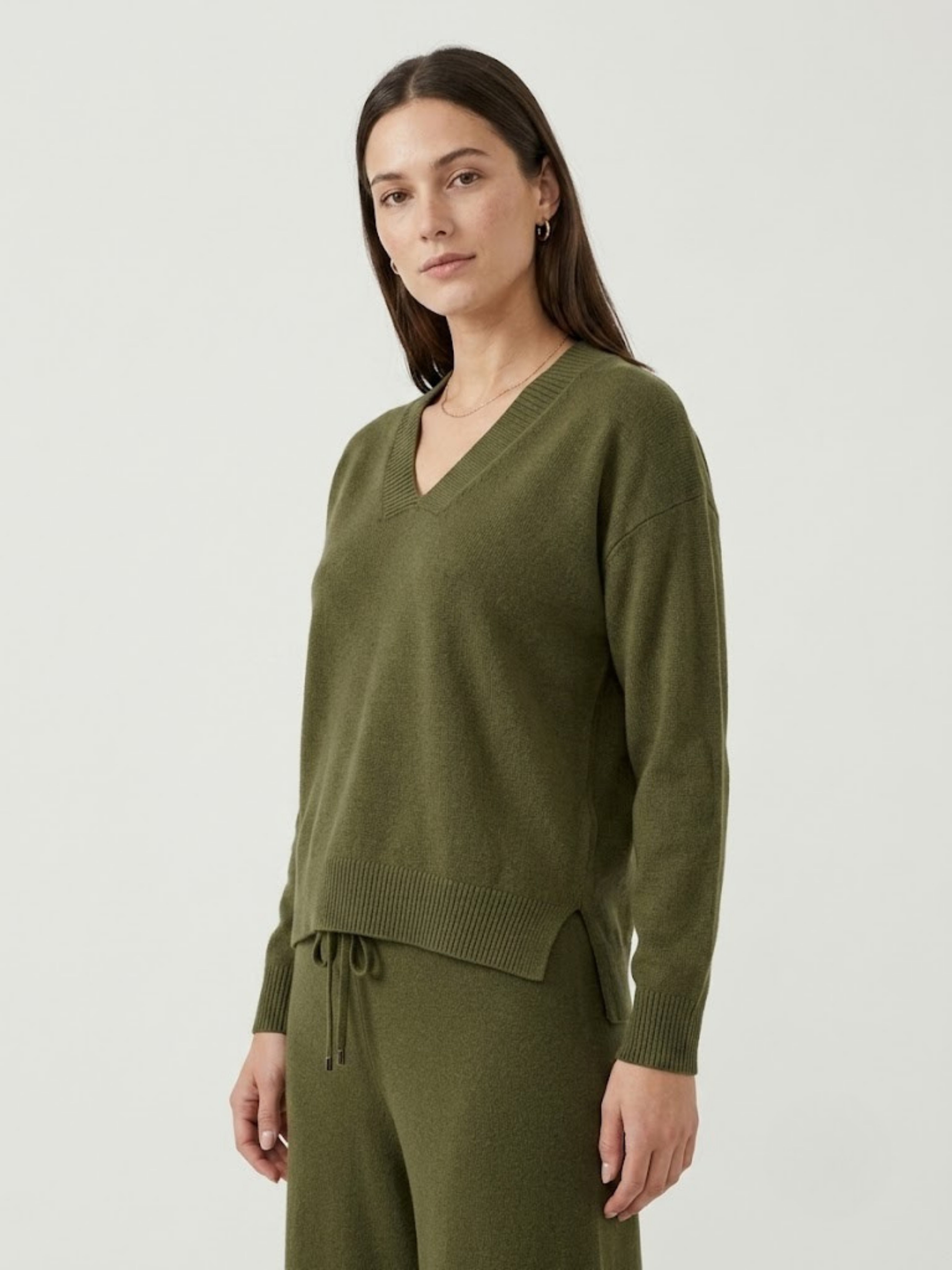 LIGHT SWEATER BETTI | MATCHA
