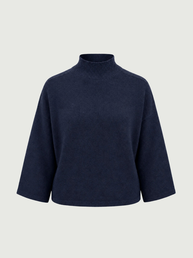 ALI SWEATER | BLUEBERRY