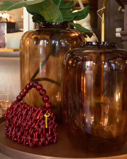 BUBBLE | METALLIC RED