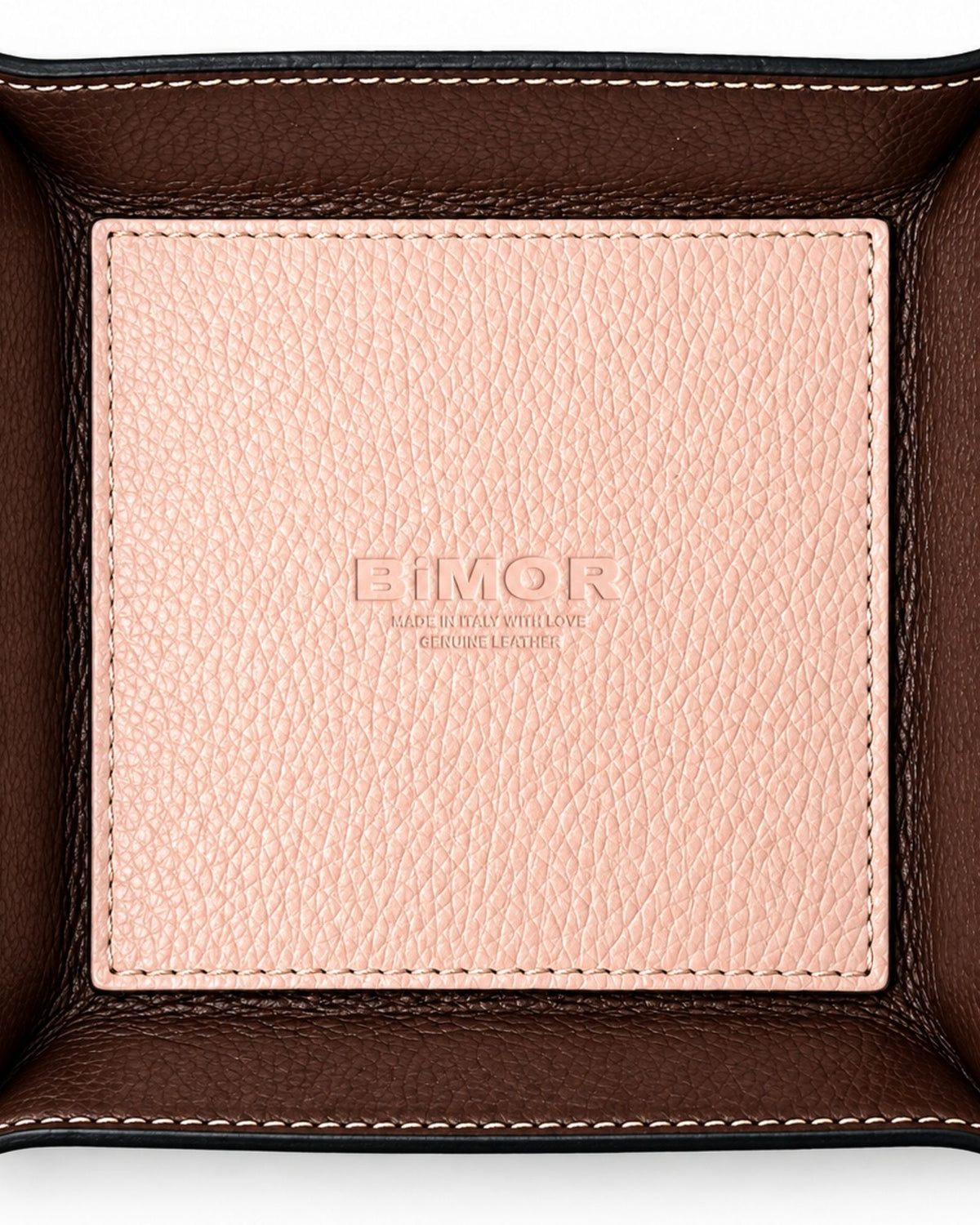 EMPTY POCKETS | DARK CHOCOLATE + BABY PINK