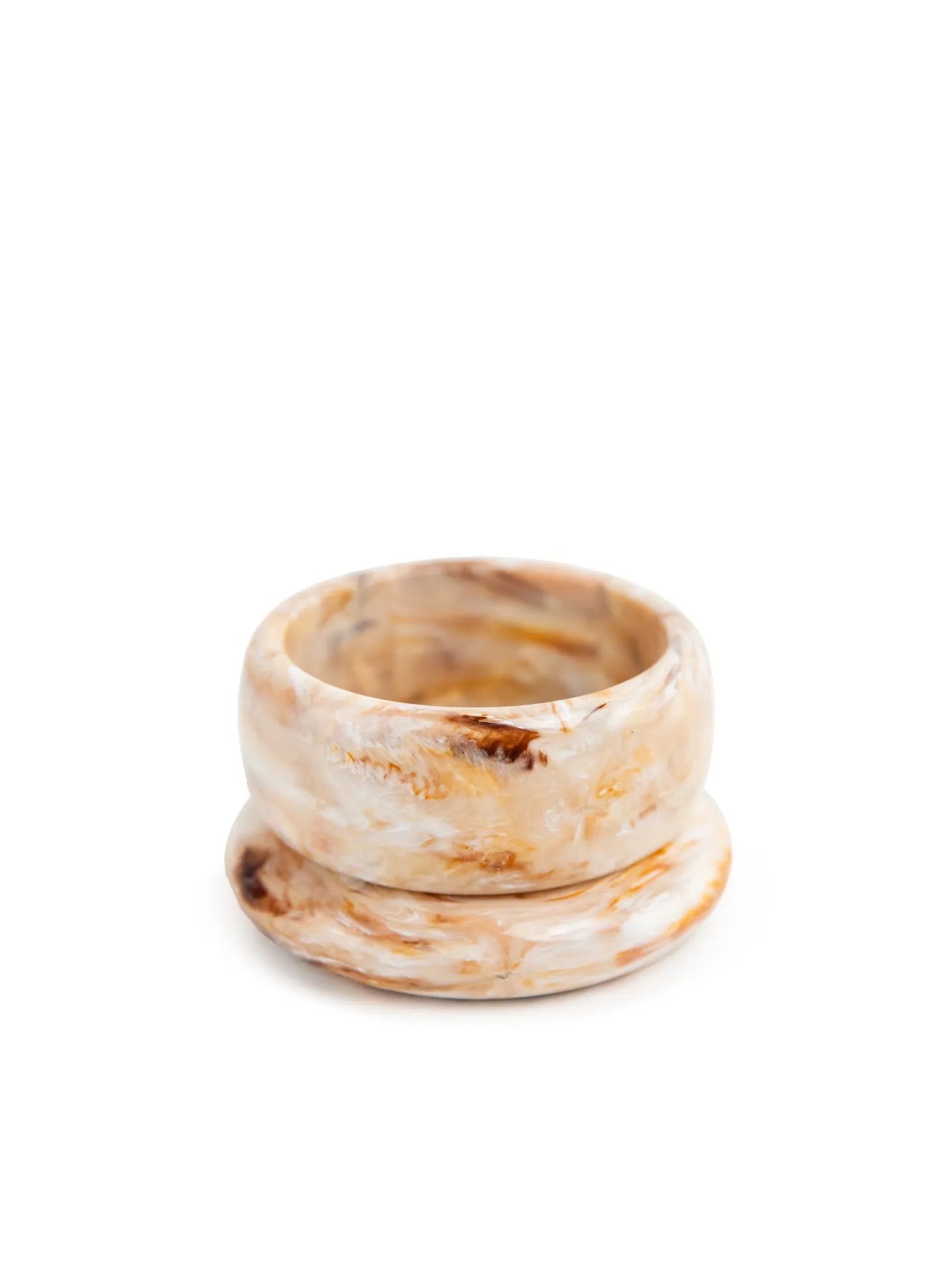 bracciale in resina multicolore sabbia bombato lucido e altri BANGLE