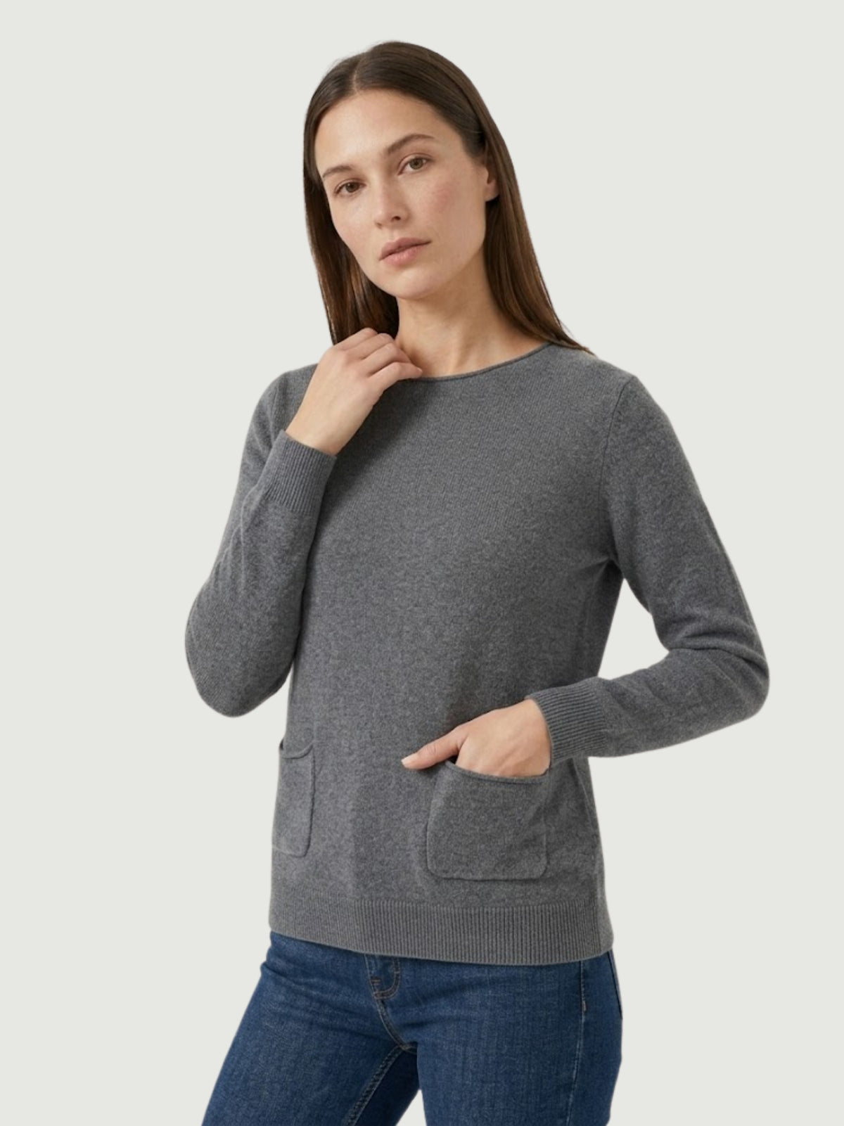 MAGLIA ISA | CARBONE