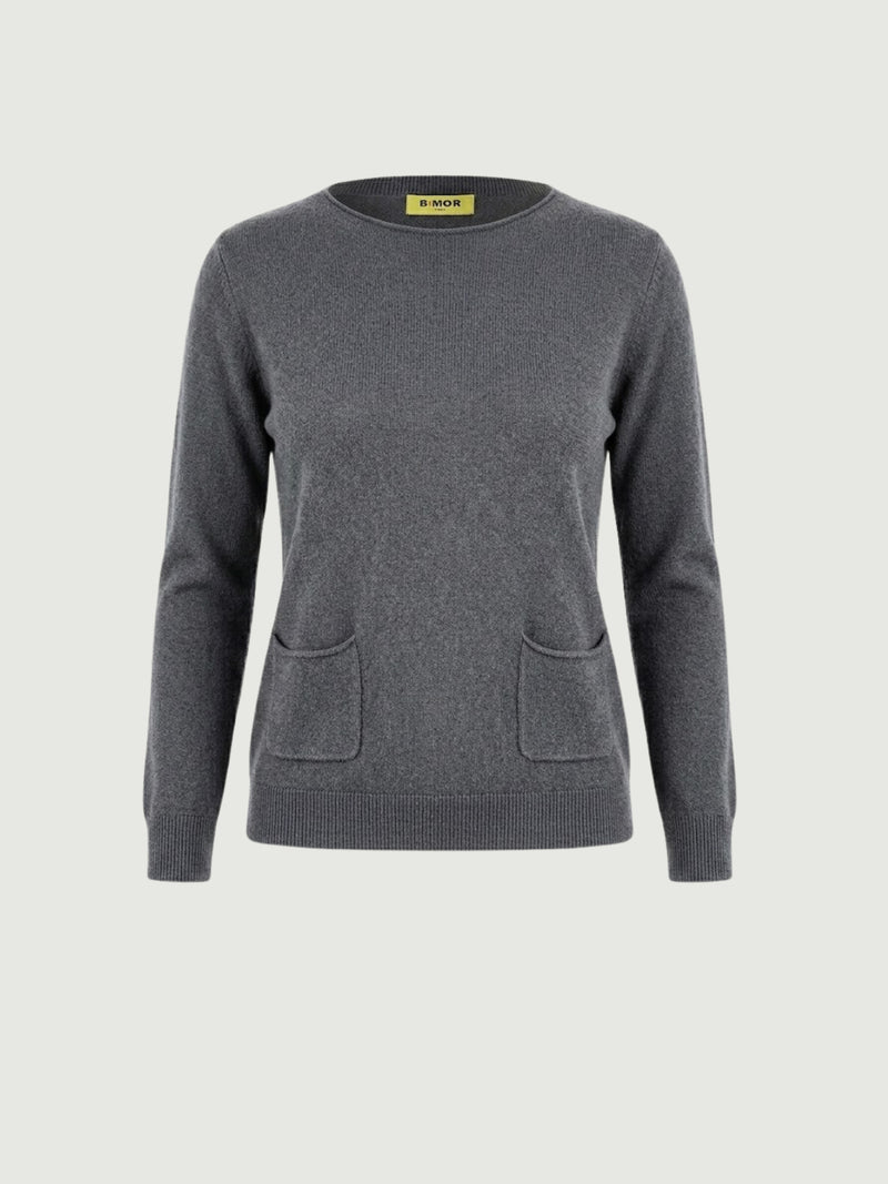 MAGLIA ISA | CARBONE