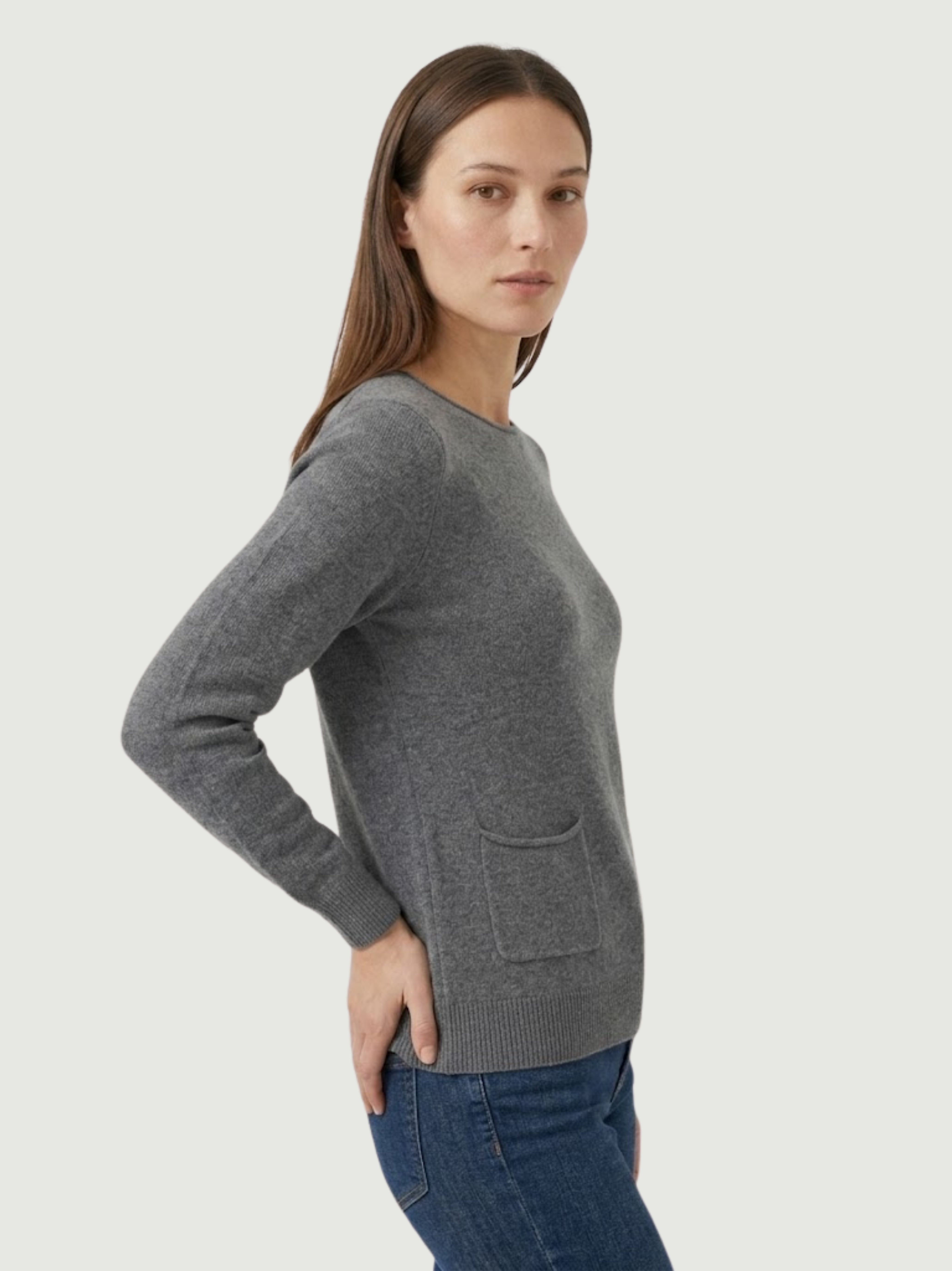 MAGLIA ISA | CARBONE
