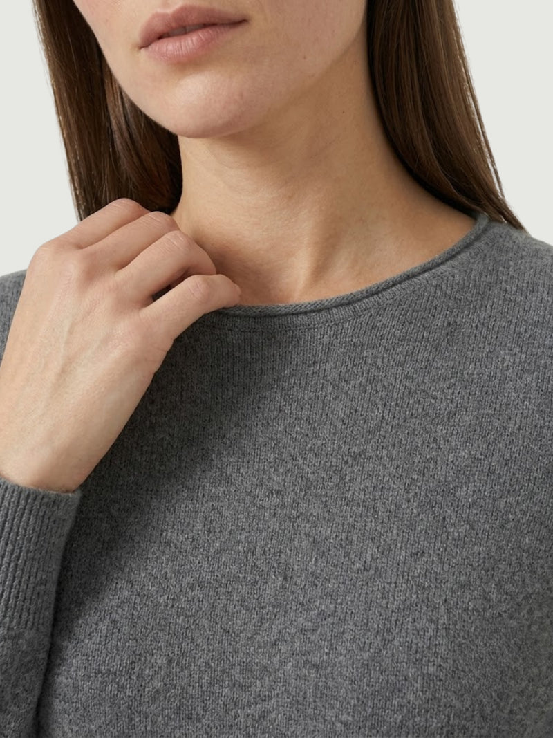 MAGLIA ISA | CARBONE