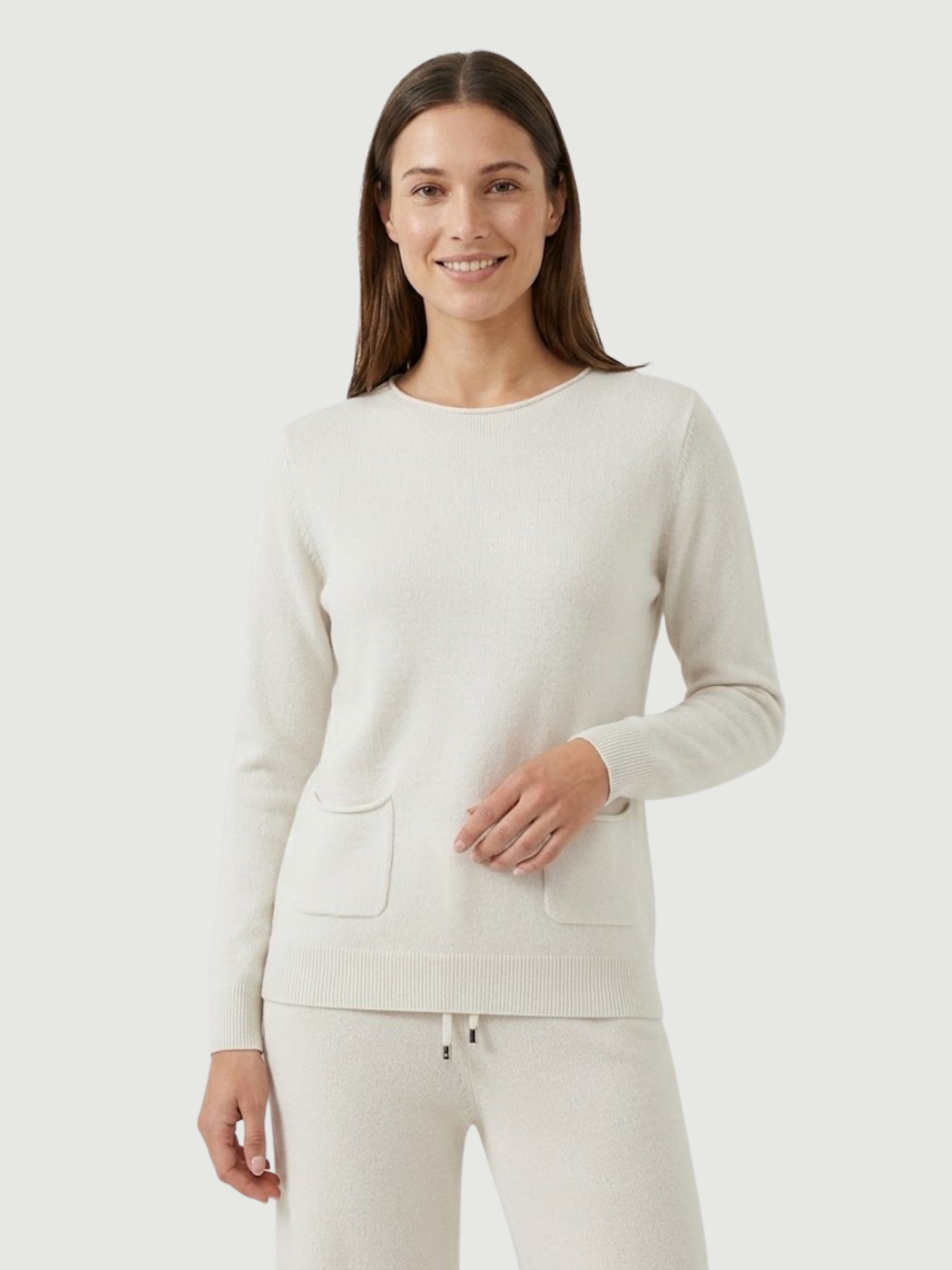 KNIT TOP ISA | CREAM