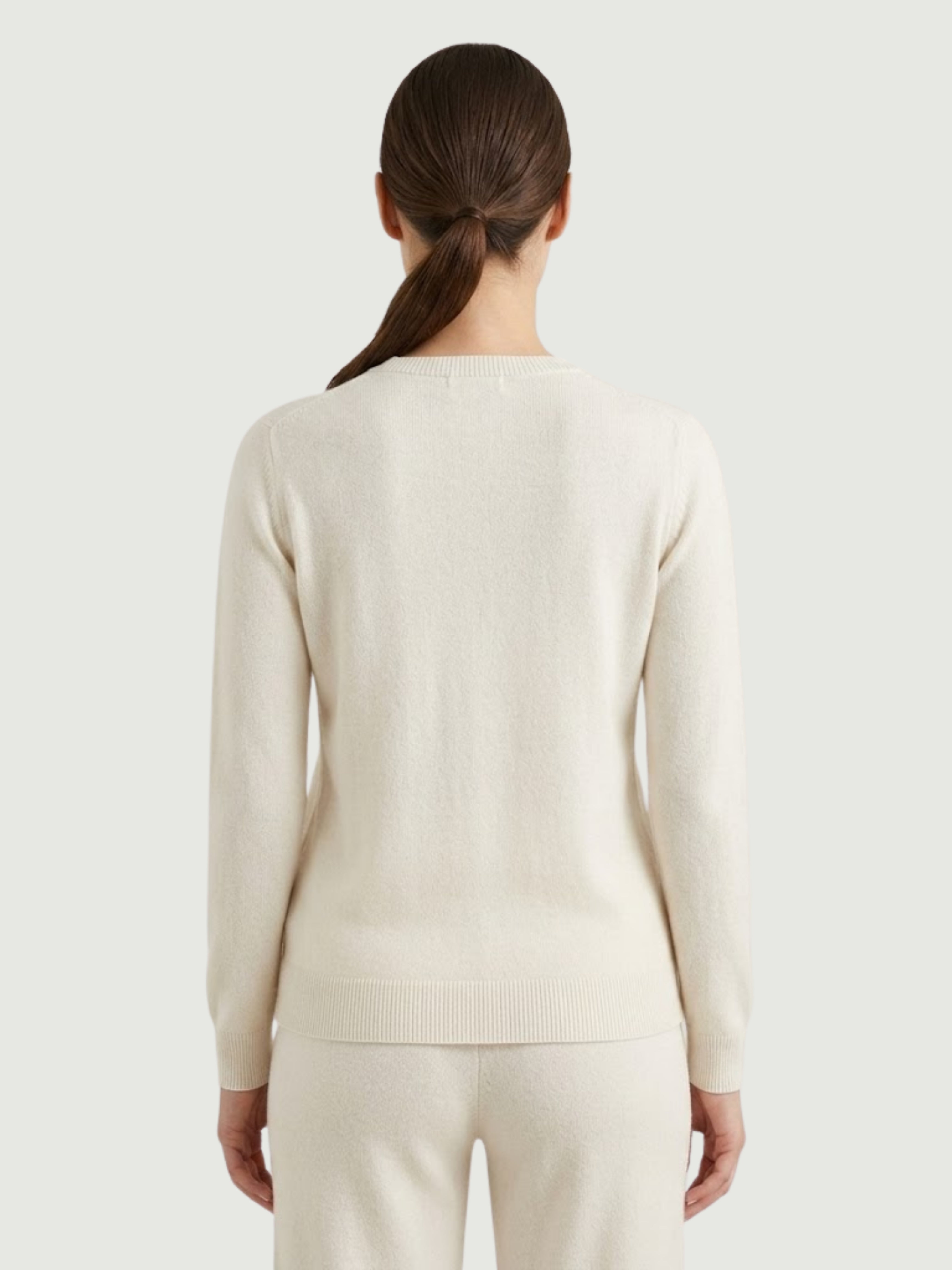 KNIT TOP ISA | CREAM
