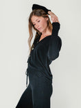 Load image into Gallery viewer, ZELI CARDIGAN | LICORICE
