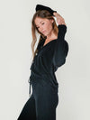 CARDIGAN ZELI | LICORICE