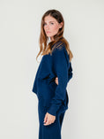 Load image into Gallery viewer, ZELI CARDIGAN | BLUEBERRY
