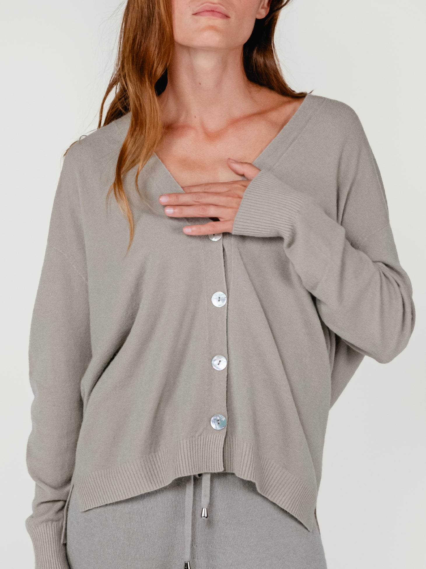 ZELI CARDIGAN | CAPPUCCINO