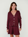 Load image into Gallery viewer, ZELI CARDIGAN | CHERRY

