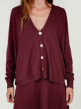 Load image into Gallery viewer, ZELI CARDIGAN | CHERRY
