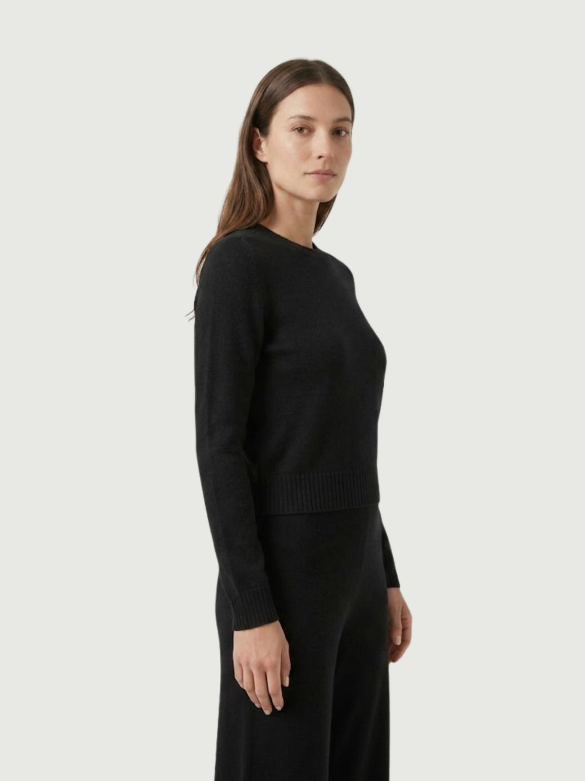 TINA KNIT TOP | LIQUORICE