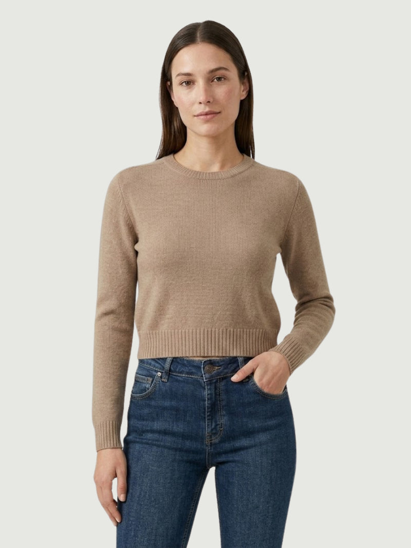 MAGLIA TINA | NOCCIOLA