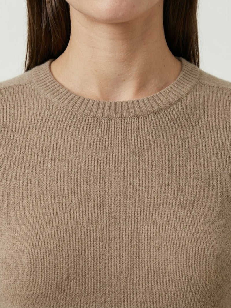 MAGLIA TINA | NOCCIOLA