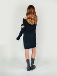 Load image into Gallery viewer, OLIVIA MINI DRESS | LICORICE
