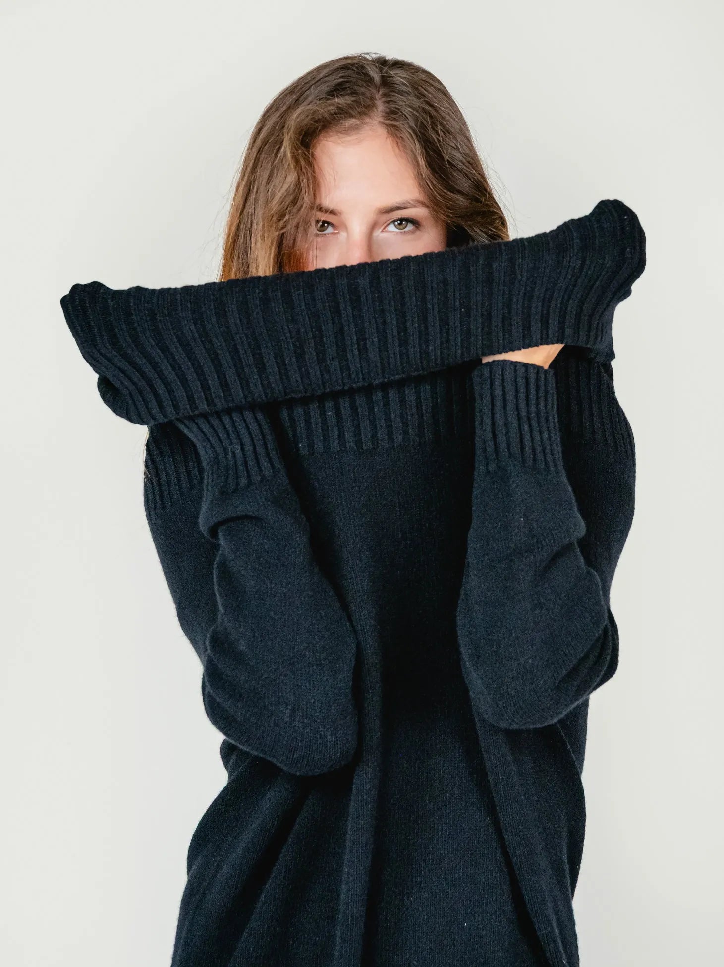 OLIVIA MINI DRESS | LICORICE