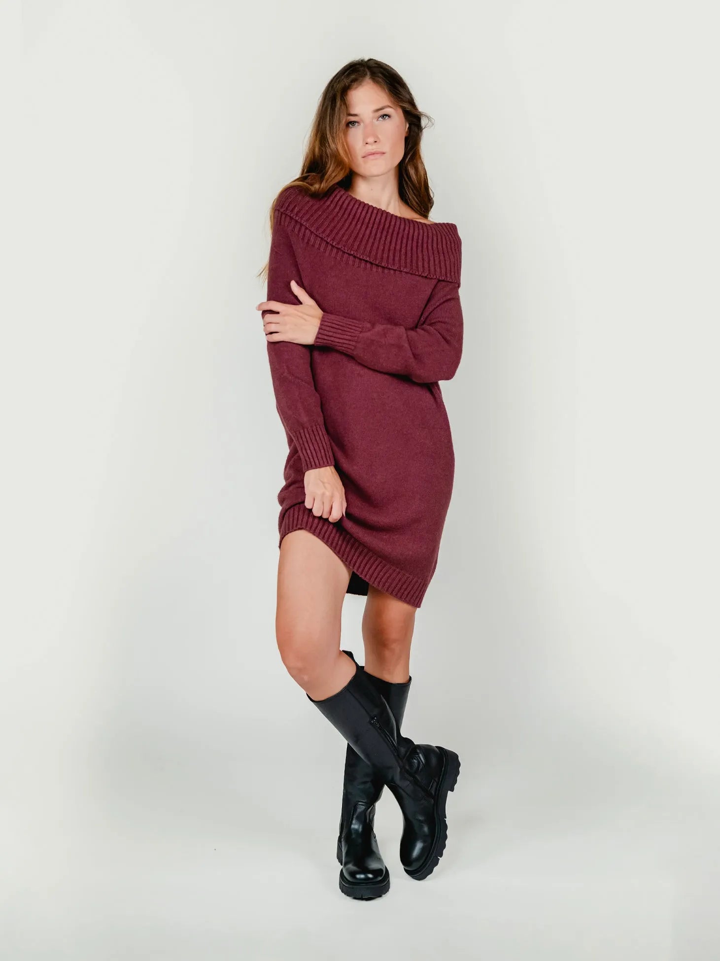 OLIVIA MINI DRESS | CHERRY