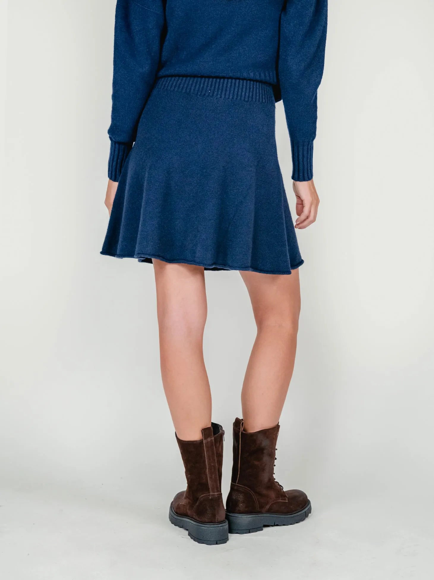 KARI MINI SKIRT | BLUEBERRY