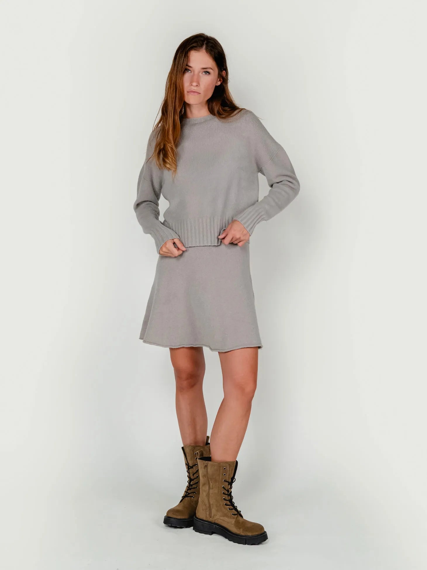 KARI MINI SKIRT | CAPPUCCINO