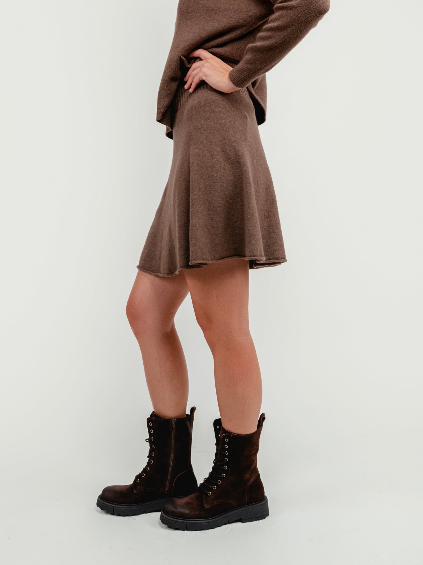 KARI MINI SKIRT | MOCHA