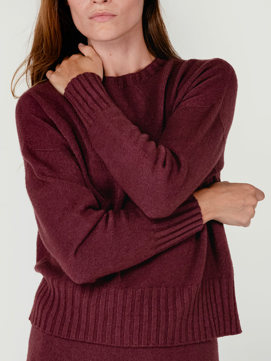 CRIS SWEATER | CHERRY