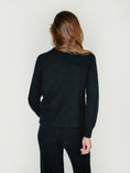 Load image into Gallery viewer, IWO TURTLENECK SWEATER | BLUEBERRY
