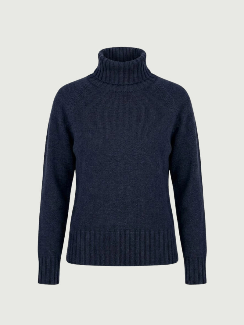IVO ROLL-NECK | BLUEBERRY
