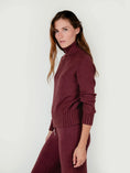 Load image into Gallery viewer, IWO TURTLENECK SWEATER | CHERRY
