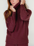 Load image into Gallery viewer, IWO TURTLENECK SWEATER | CHERRY
