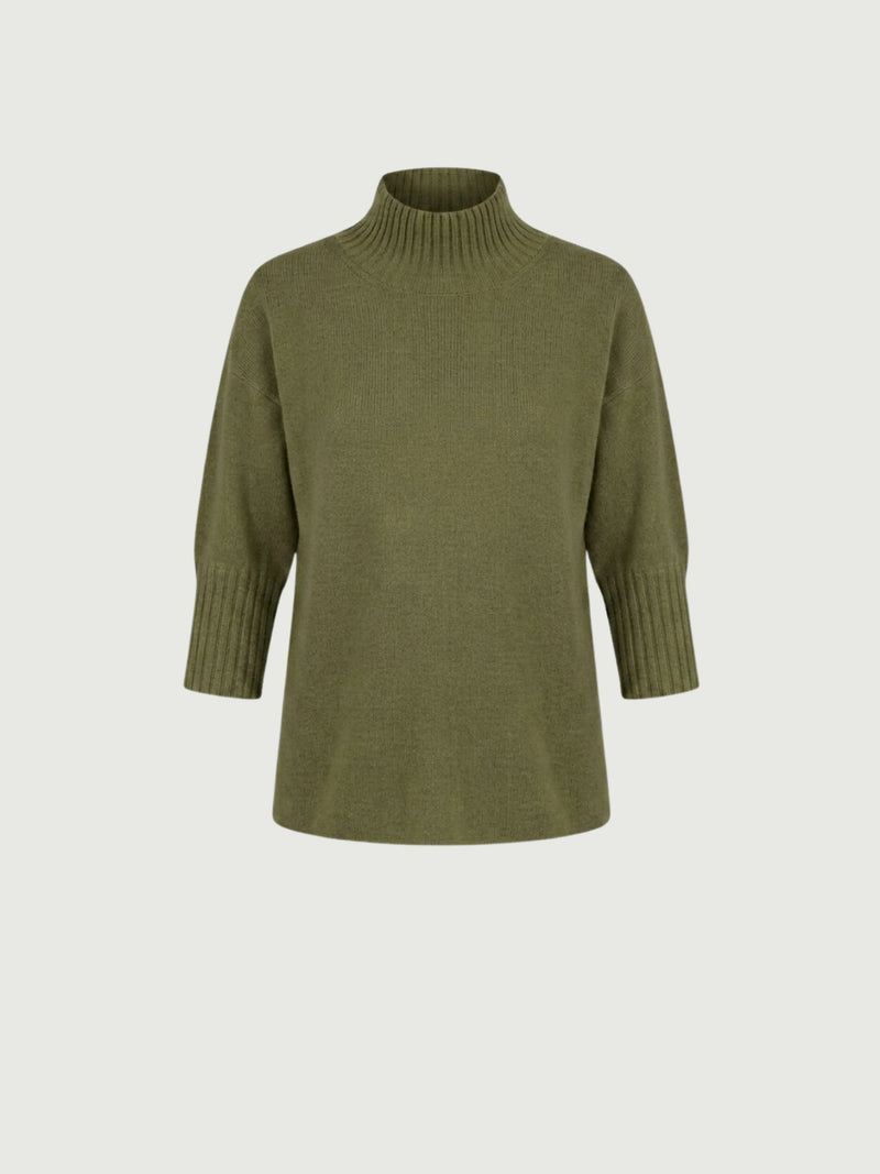 MATI KNIT TOP | MATCHA