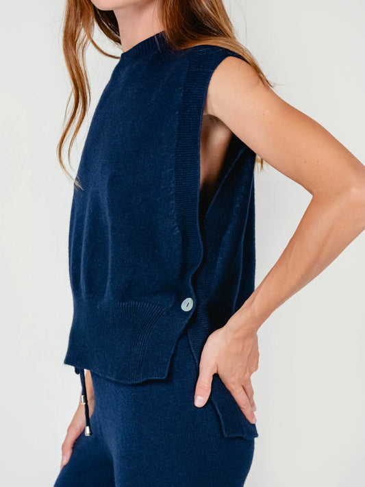 GIO VEST | BLUEBERRY