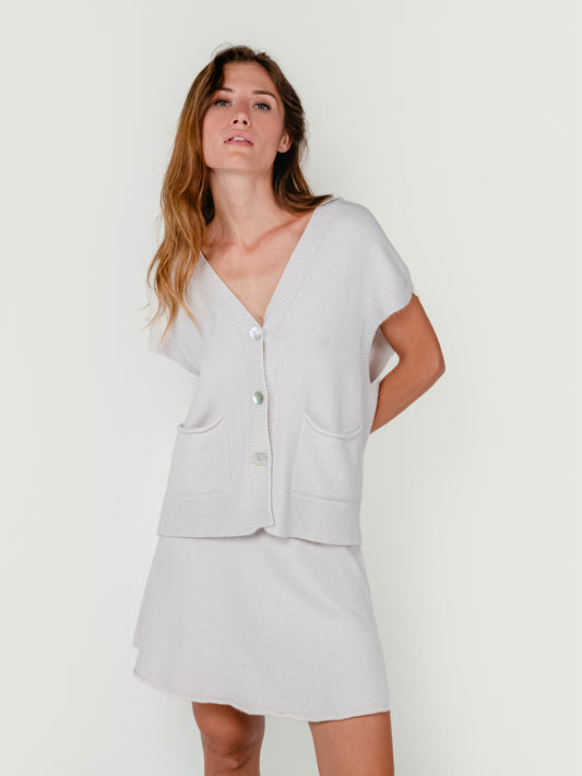 SBETS VEST | CREAM