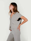 GILET SBETS  | CAPPUCCINO