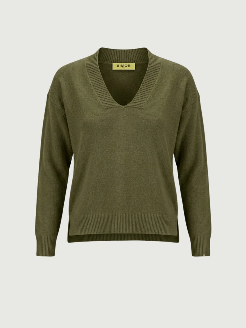 BETTI LIGHT SWEATER | MATCHA