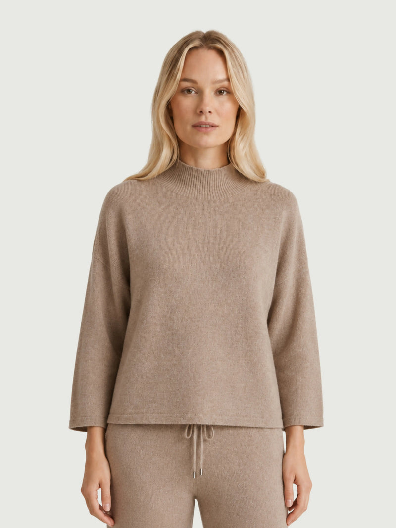 ALI SWEATER | HAZELNUT