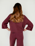 Load image into Gallery viewer, MORRY MOCK NECK SWEATER | CHERRY
