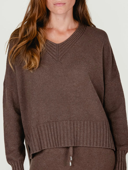 LUISA SWEATER | MOCHA