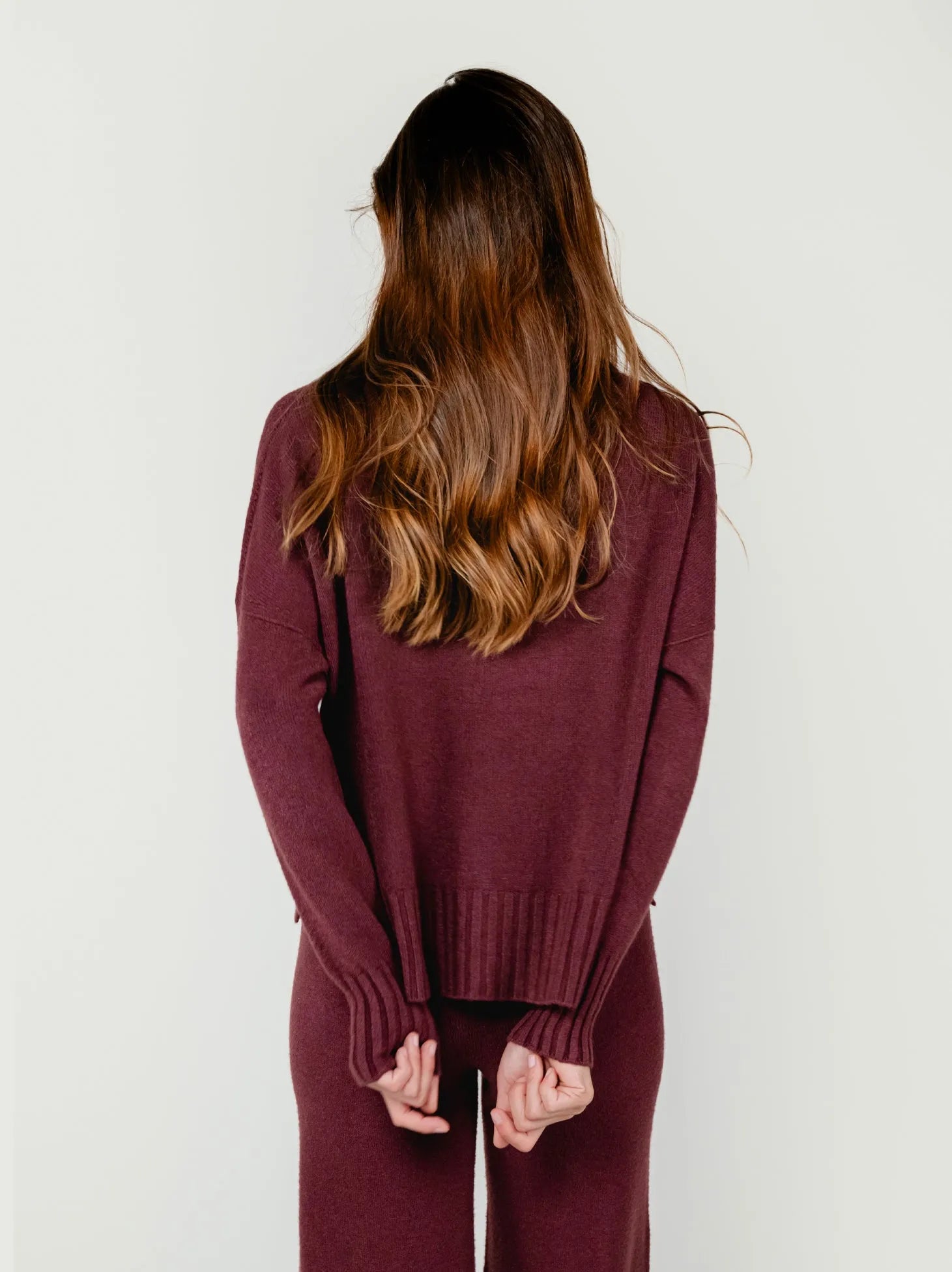 LUISA SWEATER | CHERRY