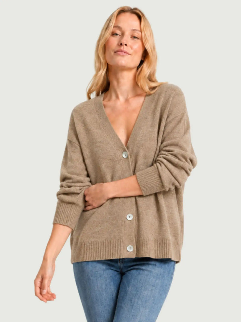 CARDIGAN SARA | NOCCIOLA