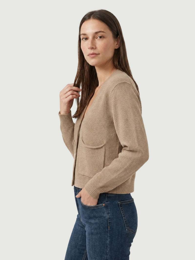 CARDIGAN SOF | NOCCIOLA