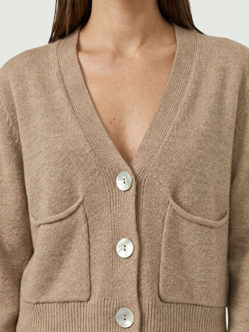 CARDIGAN SOF | NOCCIOLA